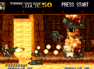 Metal Slug 5 screenshot 9 for Neo Geo AES
